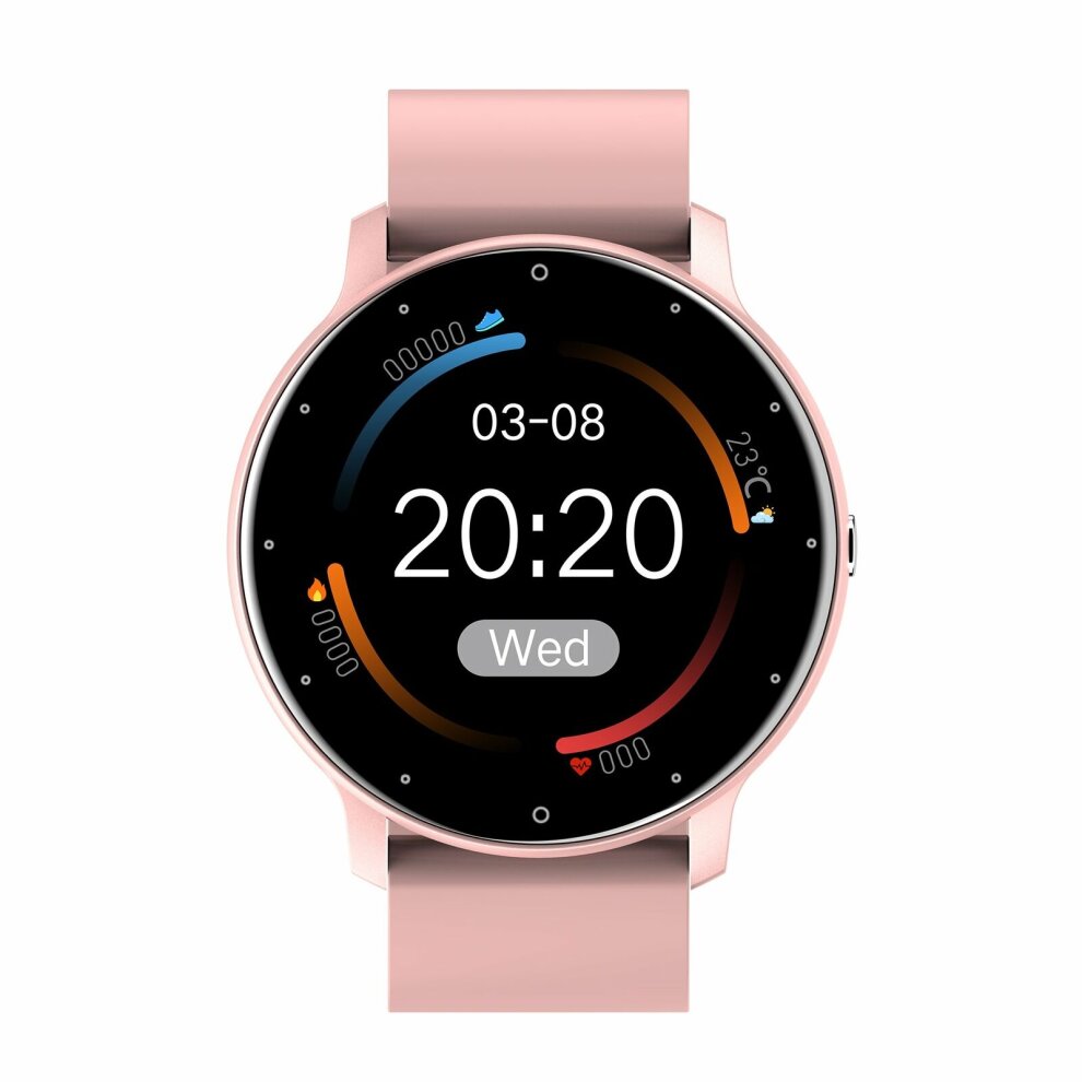 Bluetooth Smart Watch Fitness Tracker IP67 PINK For Valentines Day Mothers Day Gift