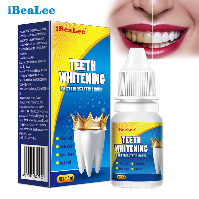 Teeth whitening Bactriostatic Liouid  Oral Hygiene Dental Tools Removes Plaque Stains Fresh Breath