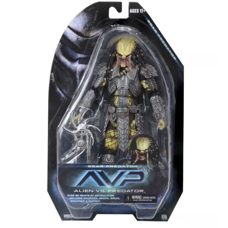 NECA Predator 14 Scar Unmasked Action Figure