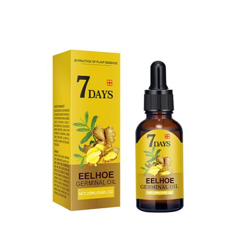 Ginger Hair Serum Moisturizing Essence Liquid Essential Oil Hair Loss Scalp Treatments Ginger Ginseng Raise Dense Hair for Damaged Hair