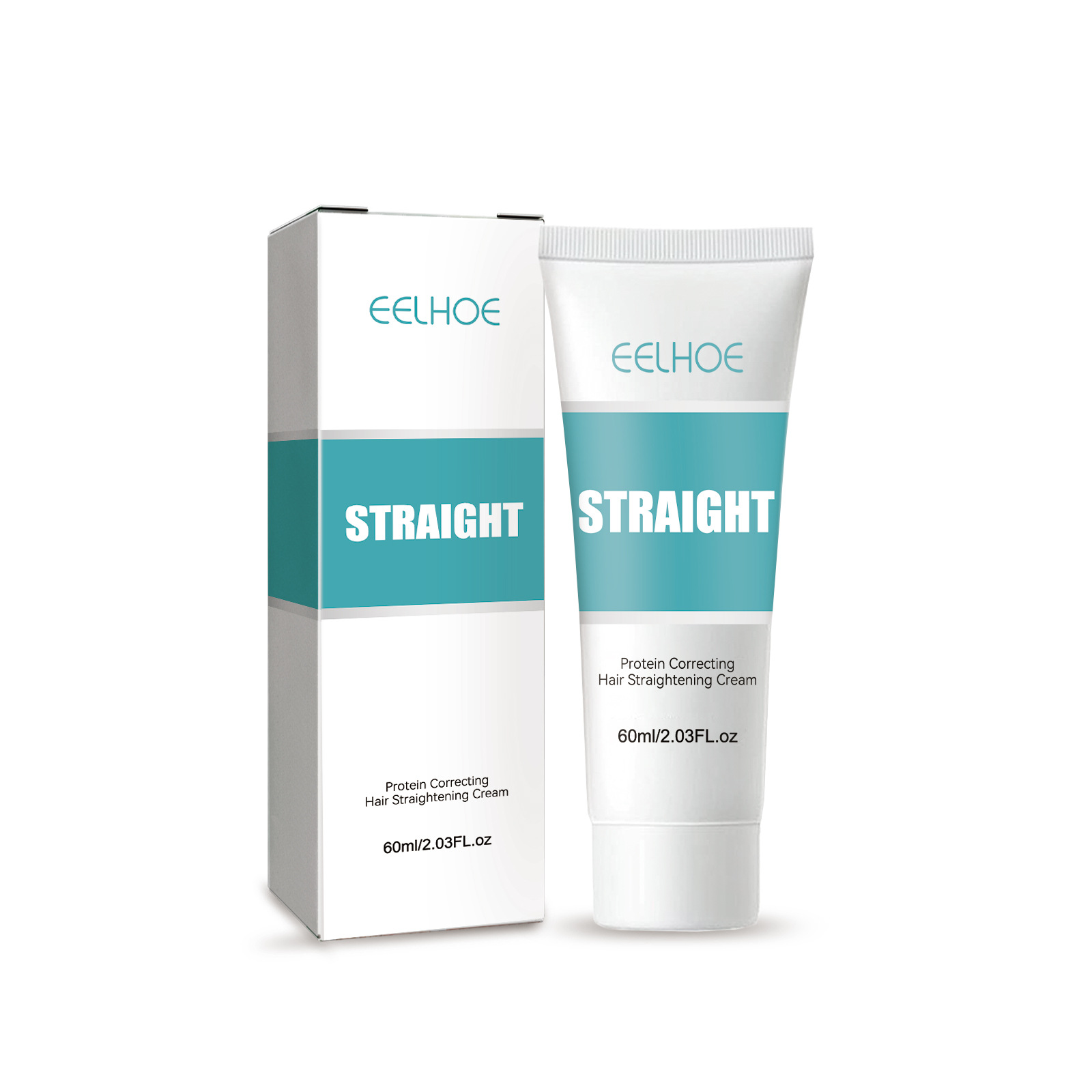 Hair Straightening Cream Hair Straightener Lotion Nourishing Fast Smoothing for Short-Tempered Open Fork Repair And Mainte Damaged Hairnance 60ml