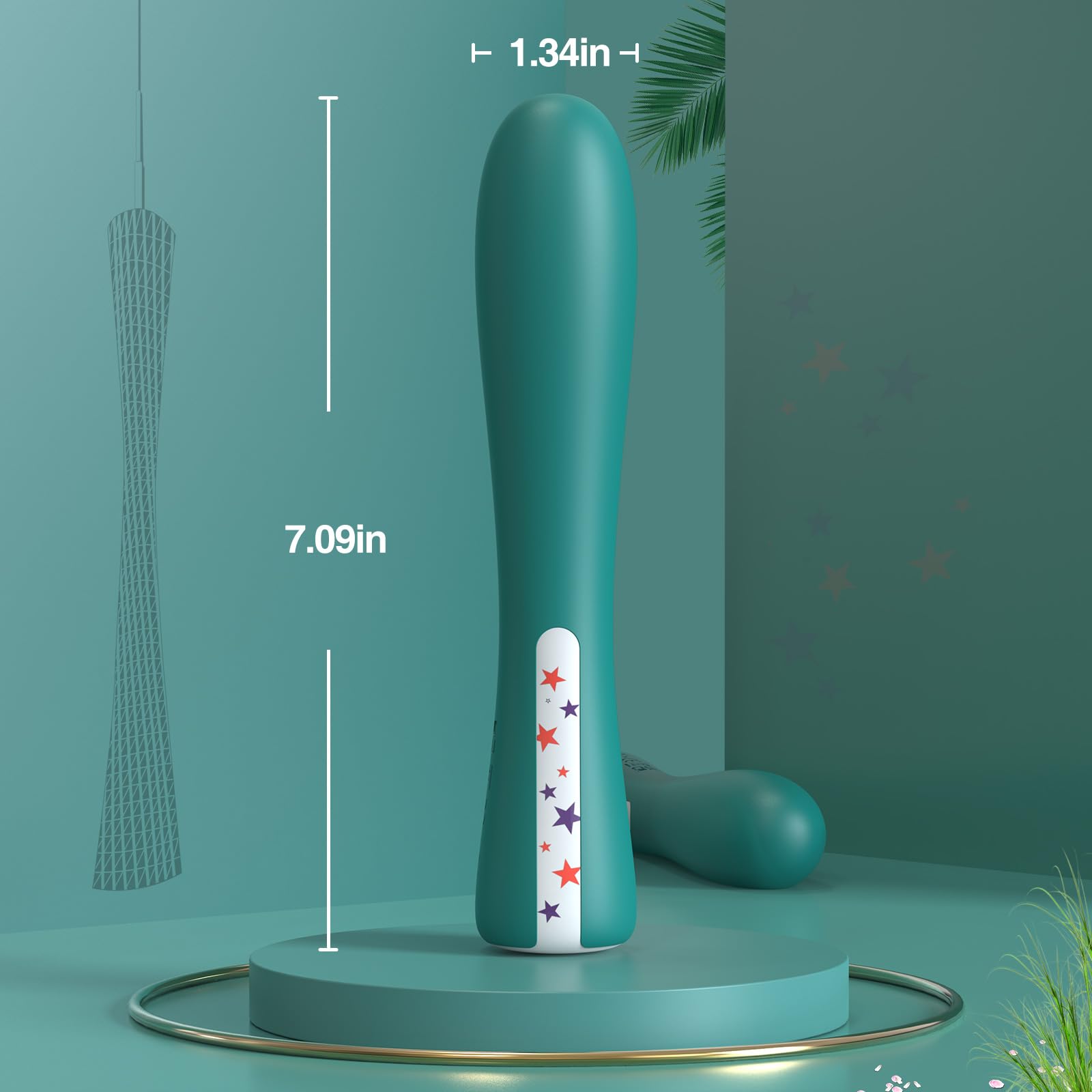 G-Spot Vibrator for Women Sex Toys Dildo Clitoral Vibrators 11 Powerful Vibrations and Bendable Head for Precision Stimulation Adult Toy for Couples