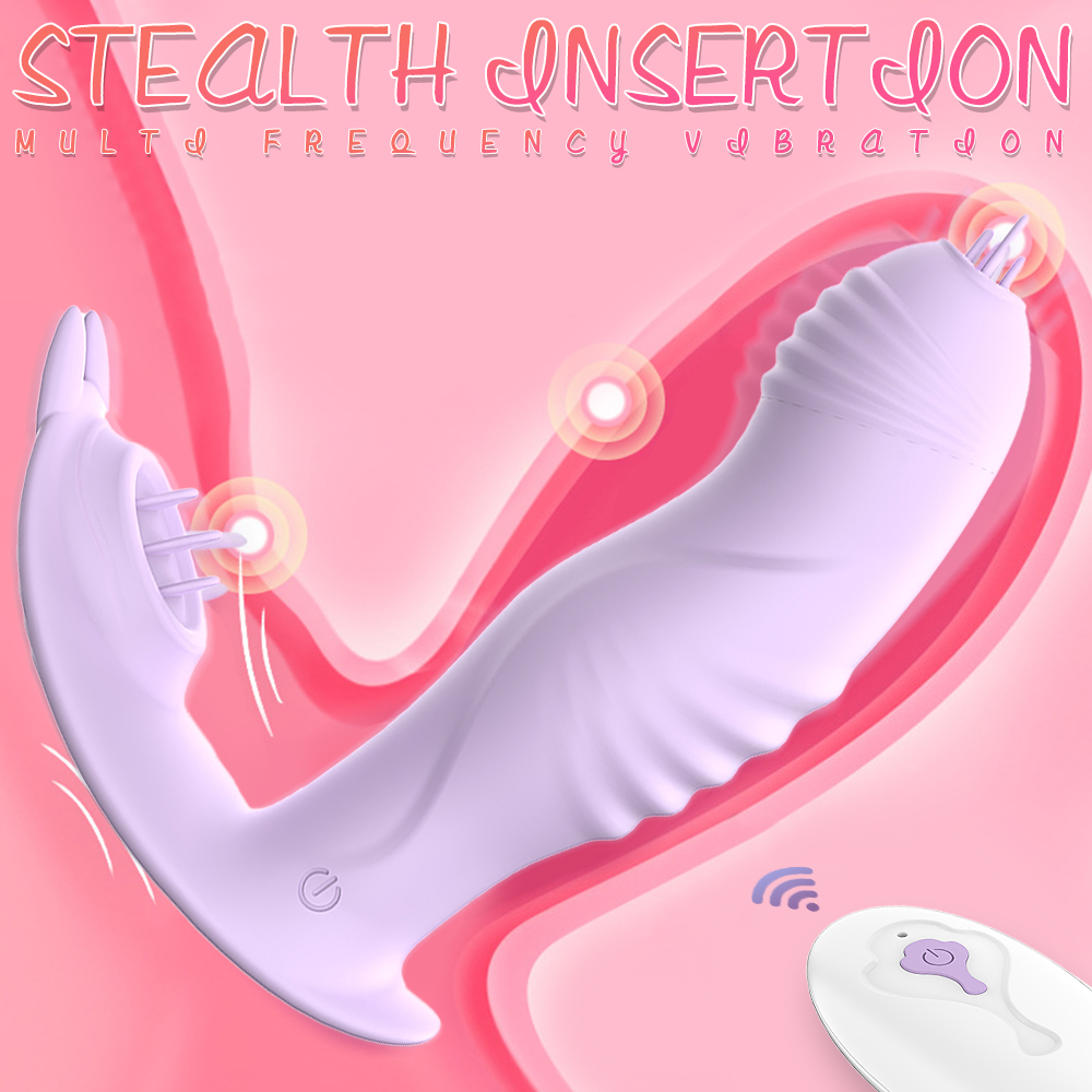 Wearable Dildo Clit Vibrator G-Spot Massage Remote Massager Adult Sex Toys for Couples Stimulator for Women Masturbator Rechargeable
