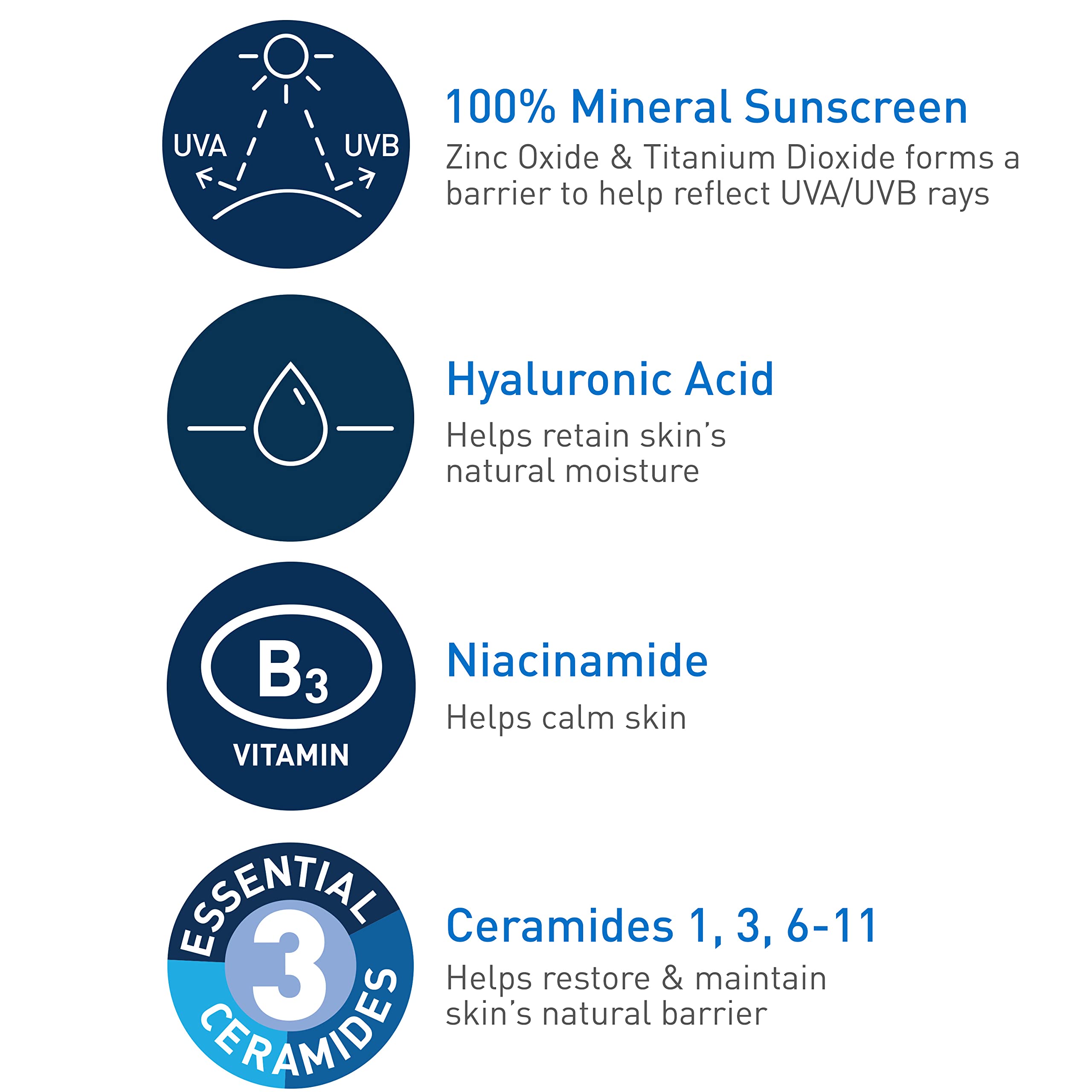 CeraVe Moisturizing Mineral Sunscreen Face Sheer Tint SPF 30
