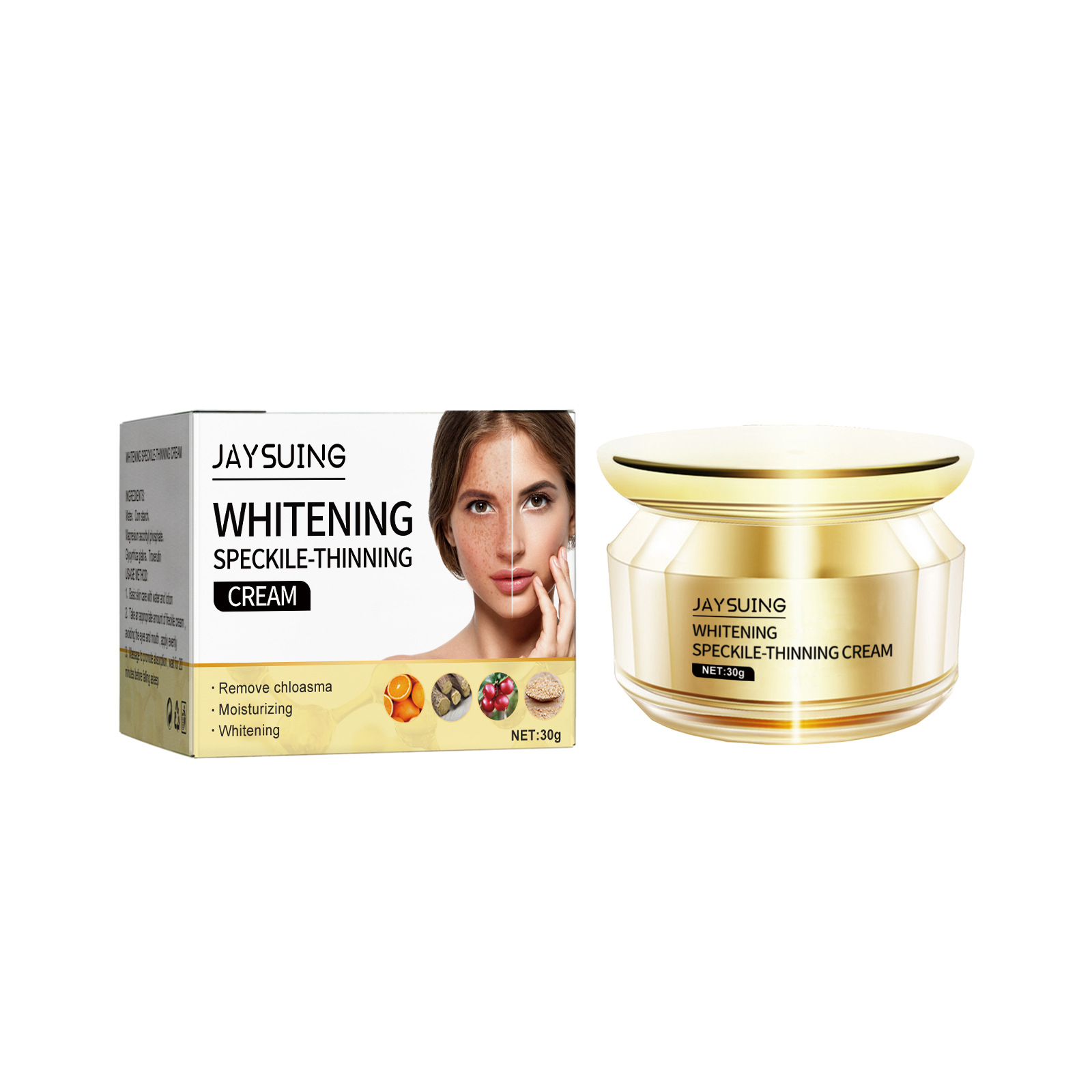 Brightening Face Cream Freckl-e Removal Lightening Dullness Fade D-ark S-pot C-hloasma Skin Firming Moisturizing M-elasma Cream