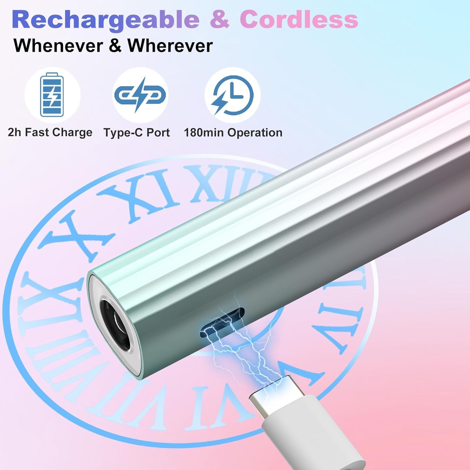 Electric Cordless Nail Drill Electric Nail Remover with UV Light Lamp