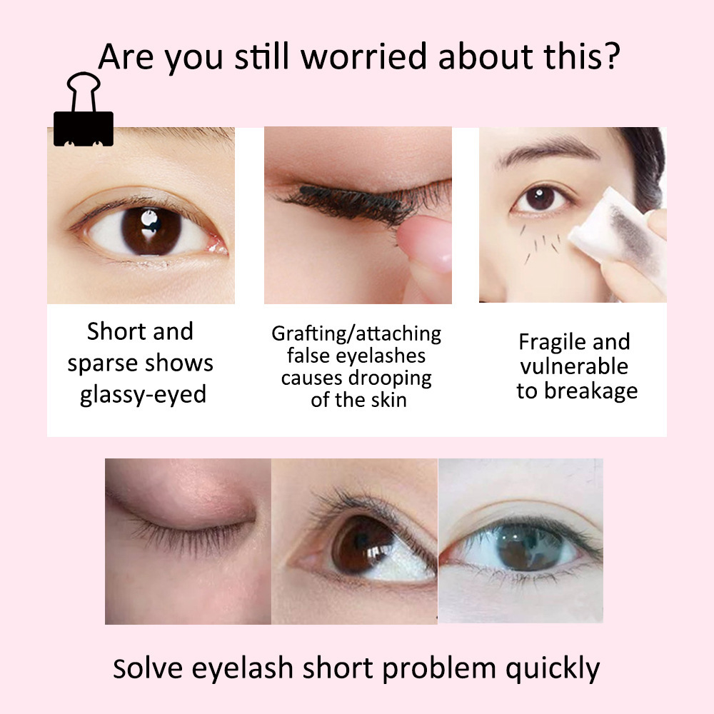 Eyelash Growth Serum Eyebrow Enhancer Products Longer Fuller Thicker Lashes Treatment Eye Care Liquid For Women 20ml