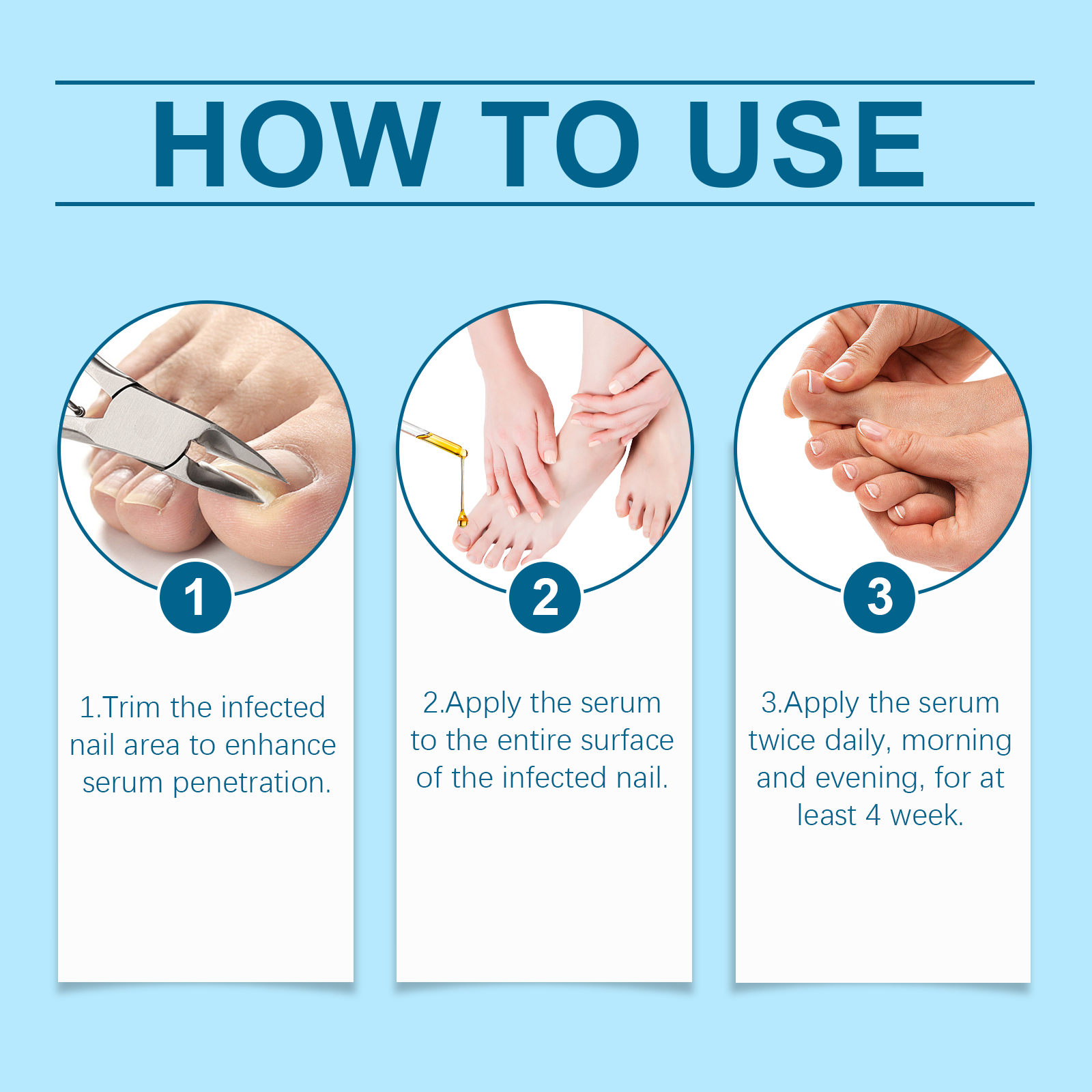 Plant Herbal Nail Care Liquid For Toenail Strength Repair Solution Hydrates Renew Damaged Discolored Foot ﻿