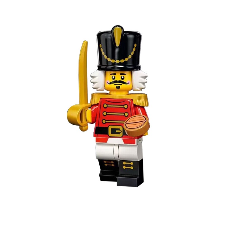 (Style E) Snowman Flying Dragon Deer Building Blocks Toys Role Play Mini Figures Educational Construction Toys Festival Gifts for Kids