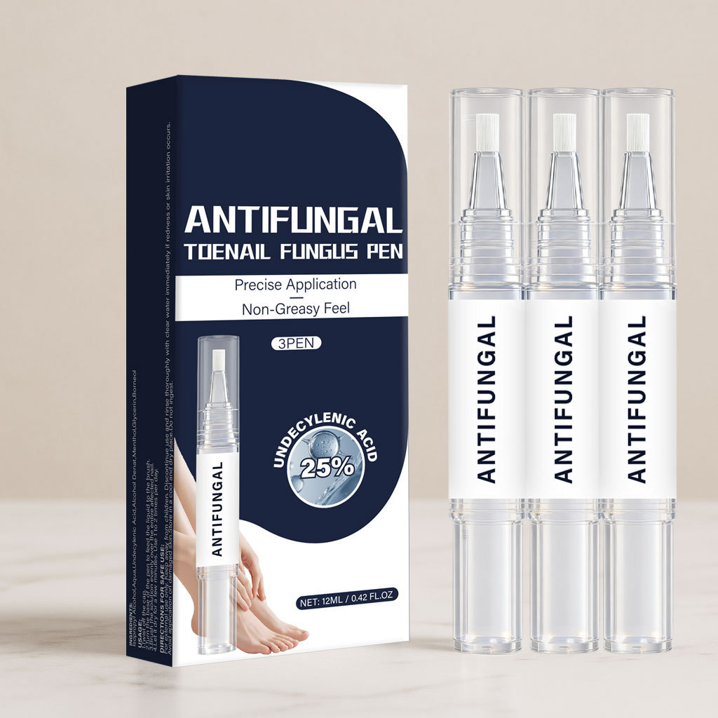 Toenail Fungus Repair Pen 3 Pack Nail Treatment for Discoloured Nails Home Use Clear 4ml