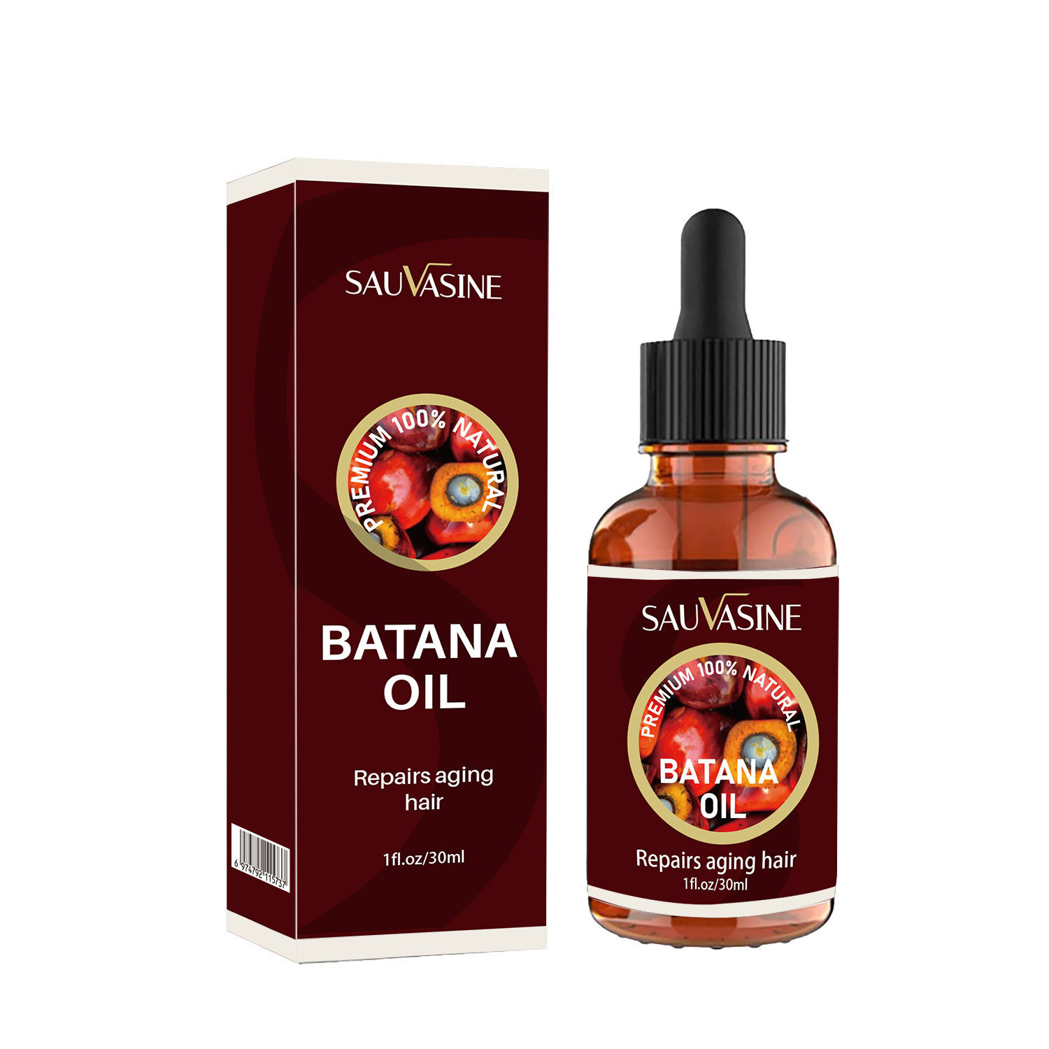Batana Hair Oil For Moisturizing Repairing Strengthening And Anti Hair Loss Densifying Treatment 30ml