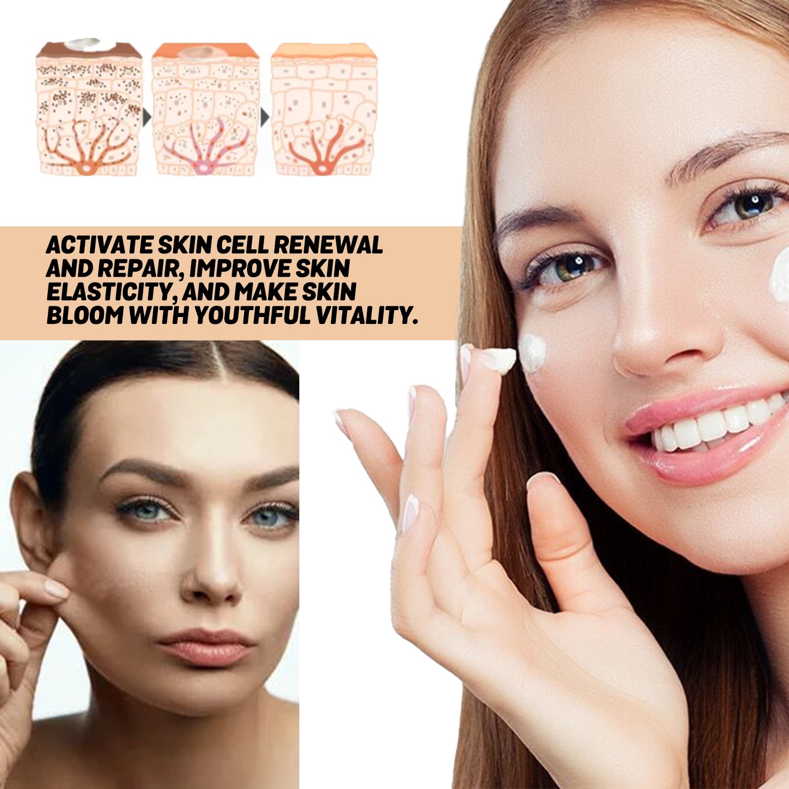 Skin Care Cream For Deep Hydration Nourishing And Softening Dry Skin Daily Moisture Lock Face And Body Cream
