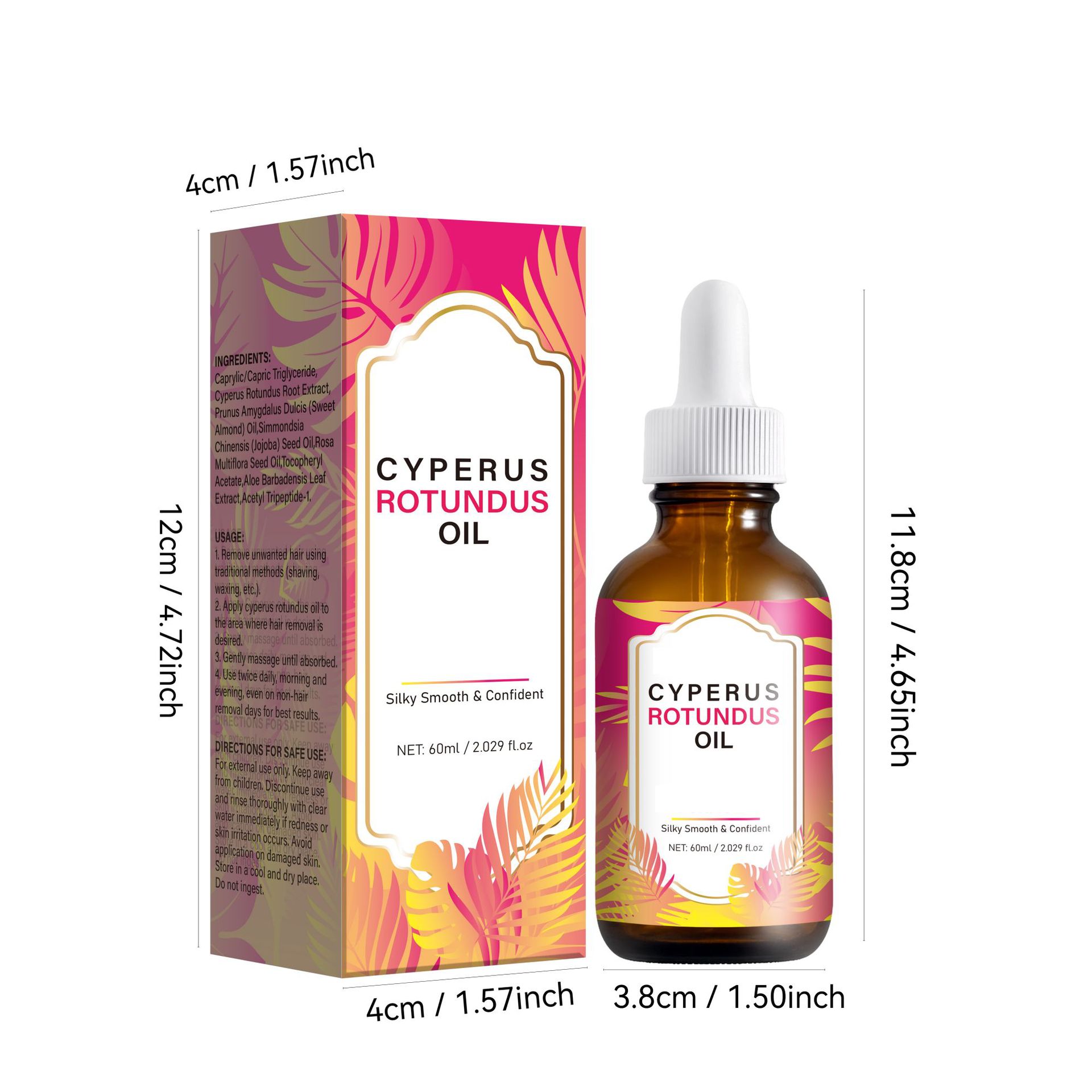 Nutgrass Oil For Skin Soothing Moisturizing And Daily Nourishing Care 60ml