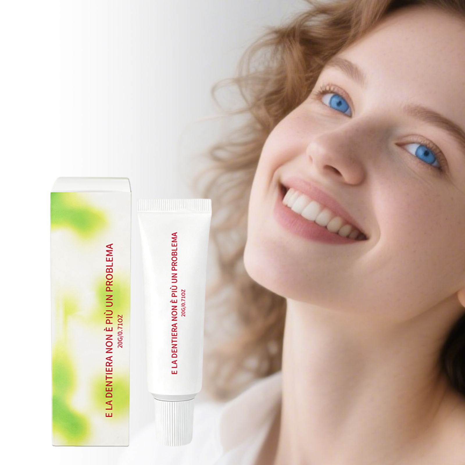 Denture Adhesive Paste Close Fit Natural Comfort Gentle Daily Care Secure Loose False Teeth Boost Smile Beauty