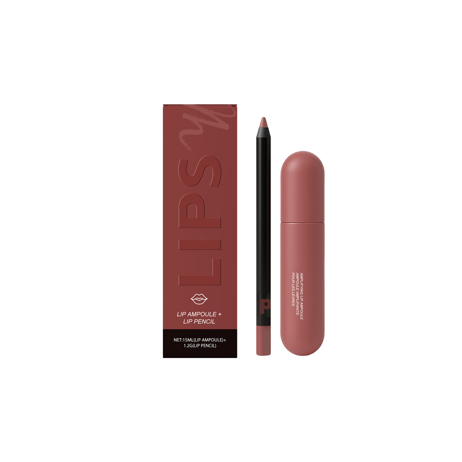 Moisturizing Lip Gloss Lip Liner Strawberry Cake Hydrating Nourishing Rich Color Natural Finish Lip Makeup Cosmetic For Daily Lip Care