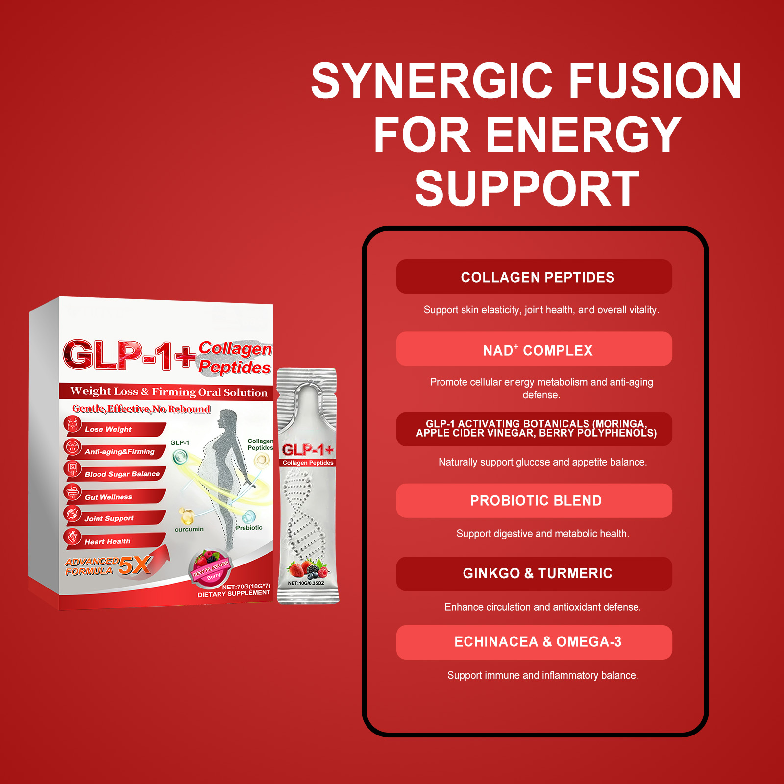 Liquid Drink Mild Ingredients Care Intestinal Function Figure Management Boost Physical Condition Daily Nutritional Supplement Oral Internal Use