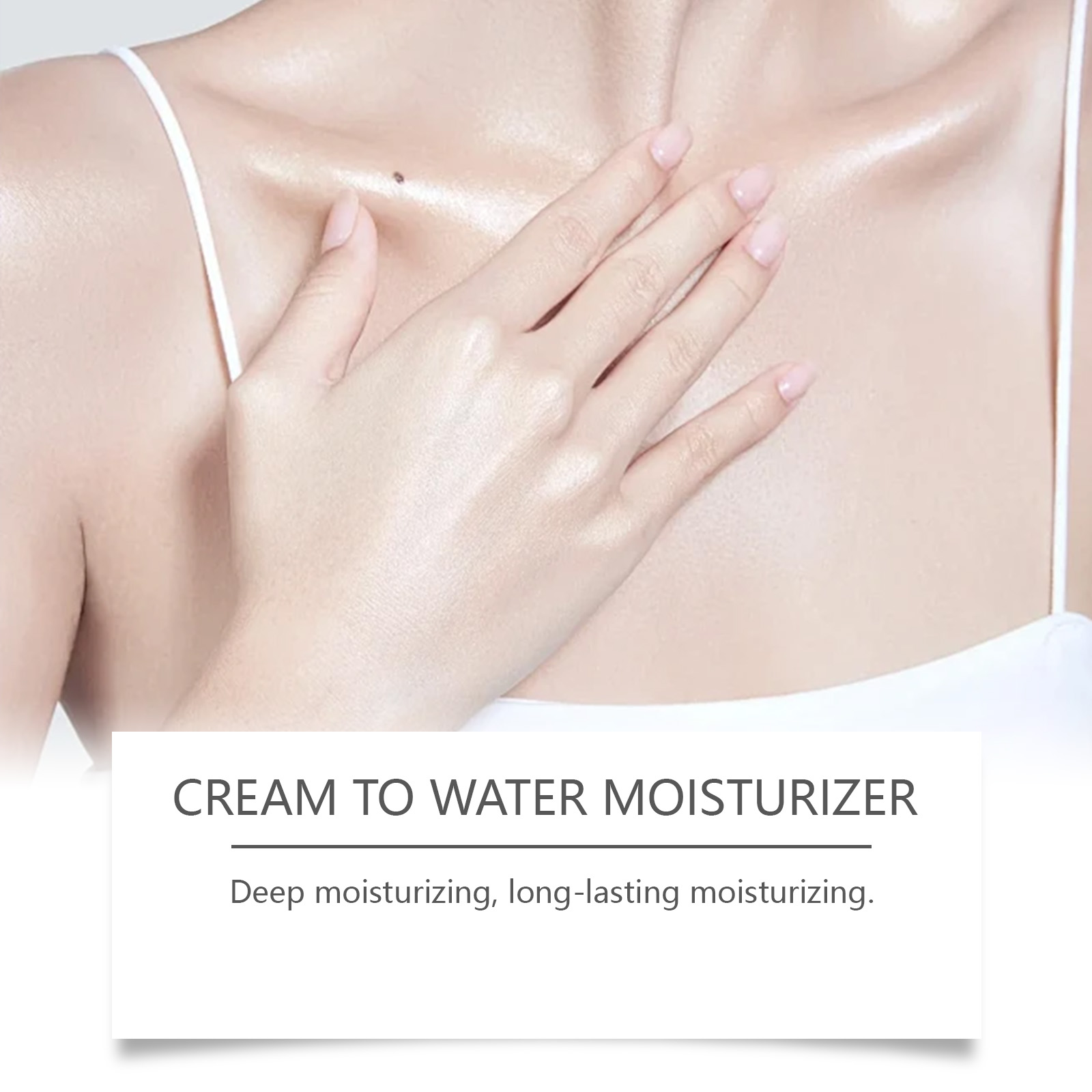 Hyaluronic Acid Moisturizing Cream Mild Hydrating Nourish Soft Tender Daily Care For Gentle Body Skin Care