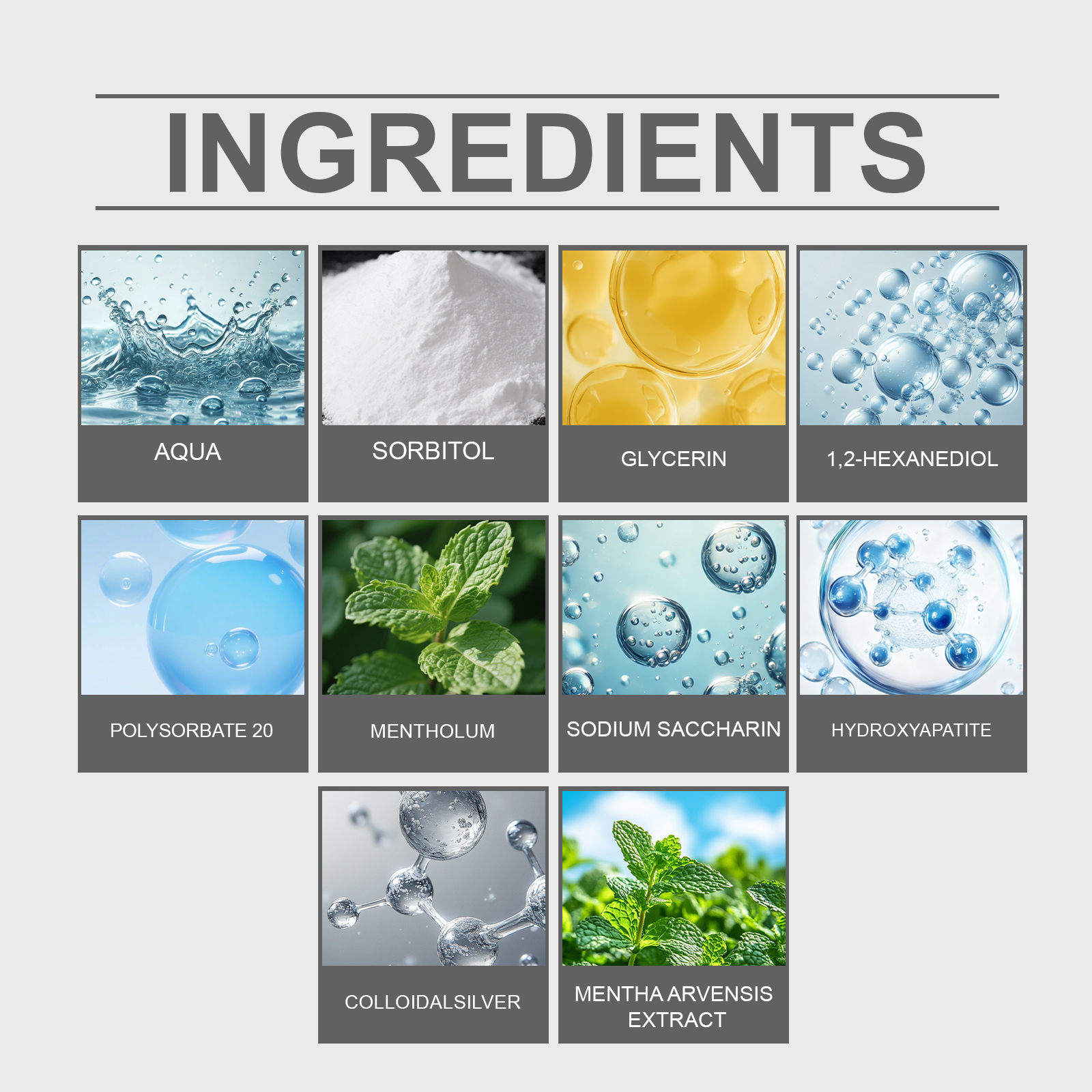 Mint Mouthwash Daily Care Fresh Breath Clean Teeth Protect Gum Skin Household Portable Oral Daily Use