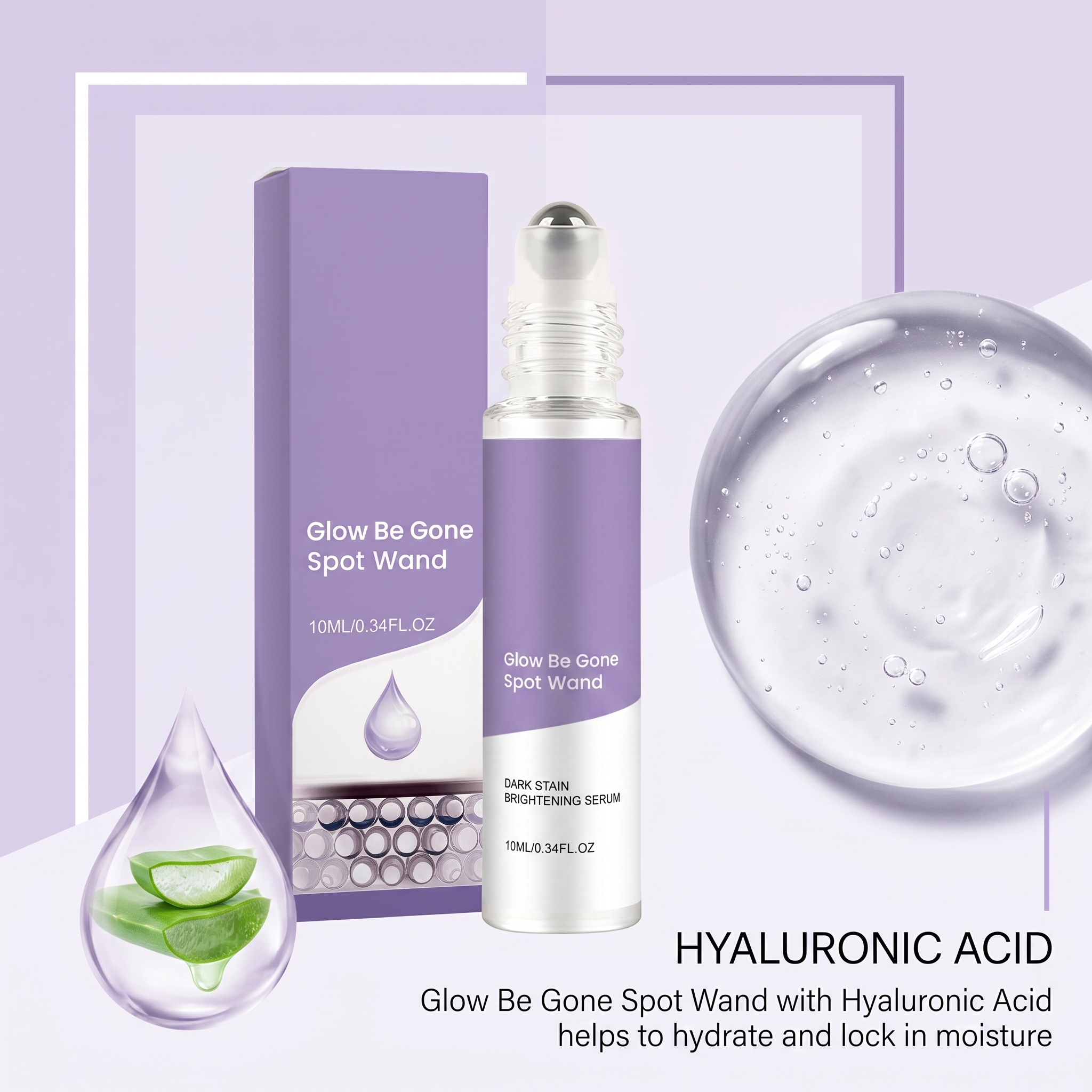 Roller Essence Stick Precise Spot Care Bright Skin Fresh Non Greasy Portable Sanitary Facial Treatment