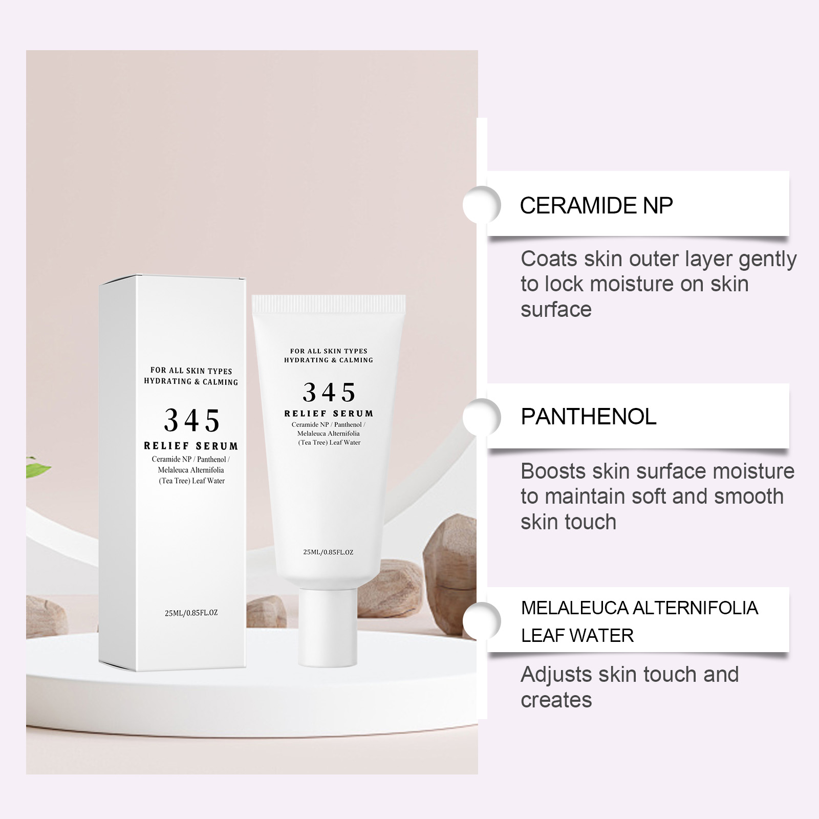 Moisturizing Essence Liquid Nourish Hydrate Soothe Brighten Soft Delicate Mild Skin Facial Care