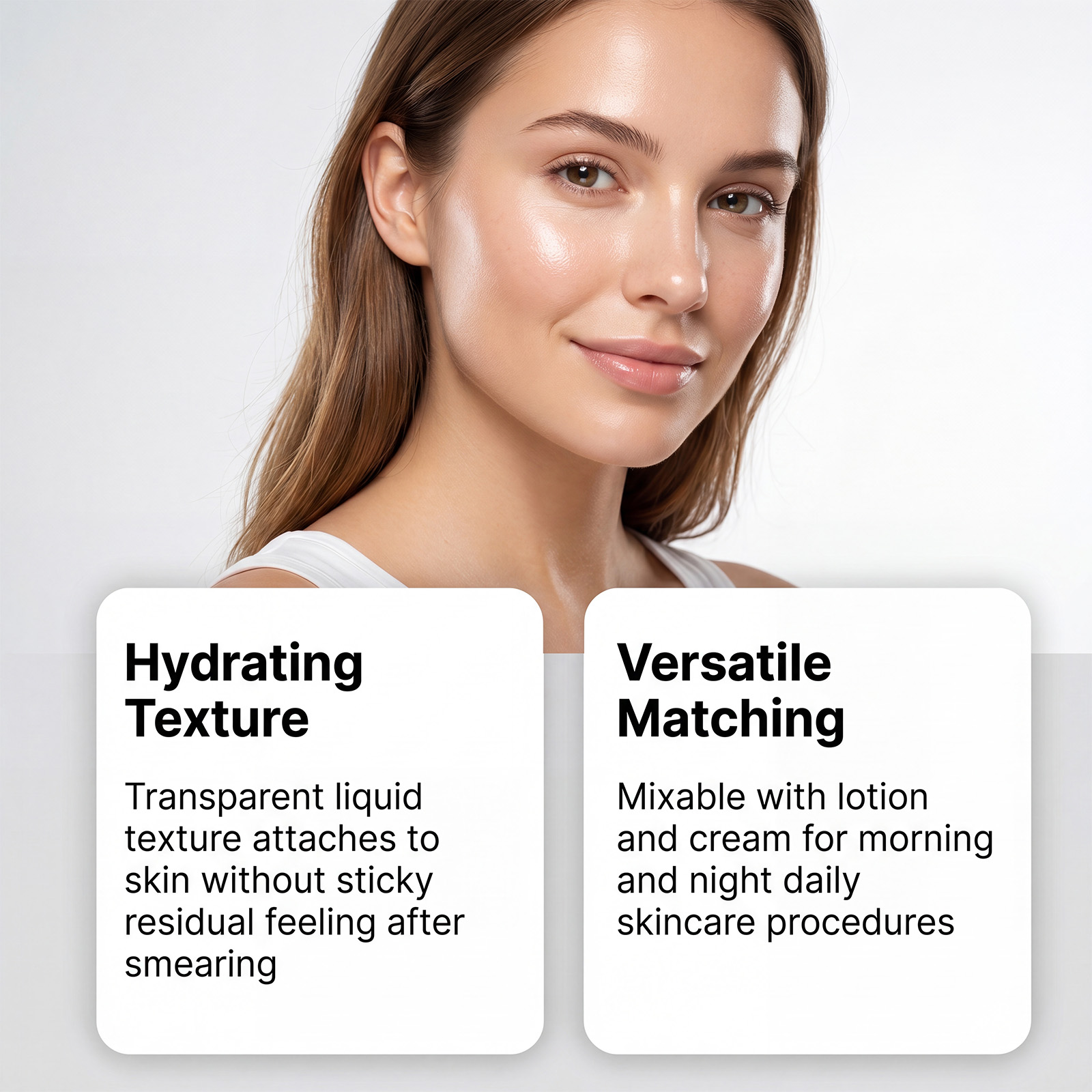 Moisturizing Essence Liquid Nourish Hydrate Soothe Brighten Soft Delicate Mild Skin Facial Care