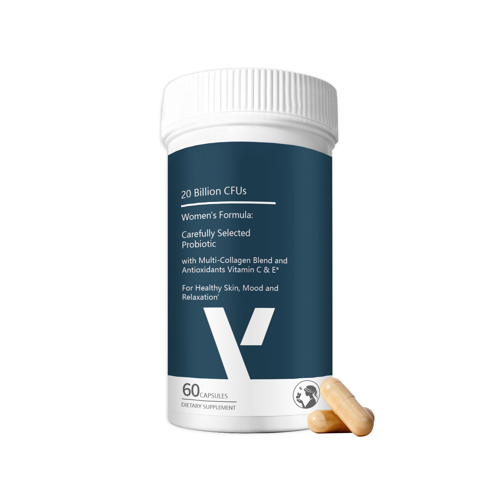 Female Care Capsule Gentle Body Nourish Vital Skin Hydration Physical Daily Health Care