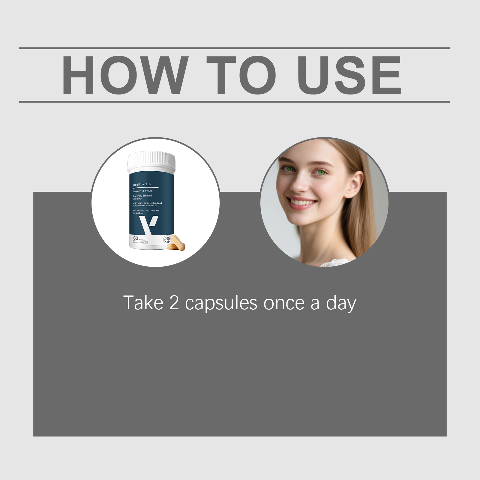 Female Care Capsule Gentle Body Nourish Vital Skin Hydration Physical Daily Health Care