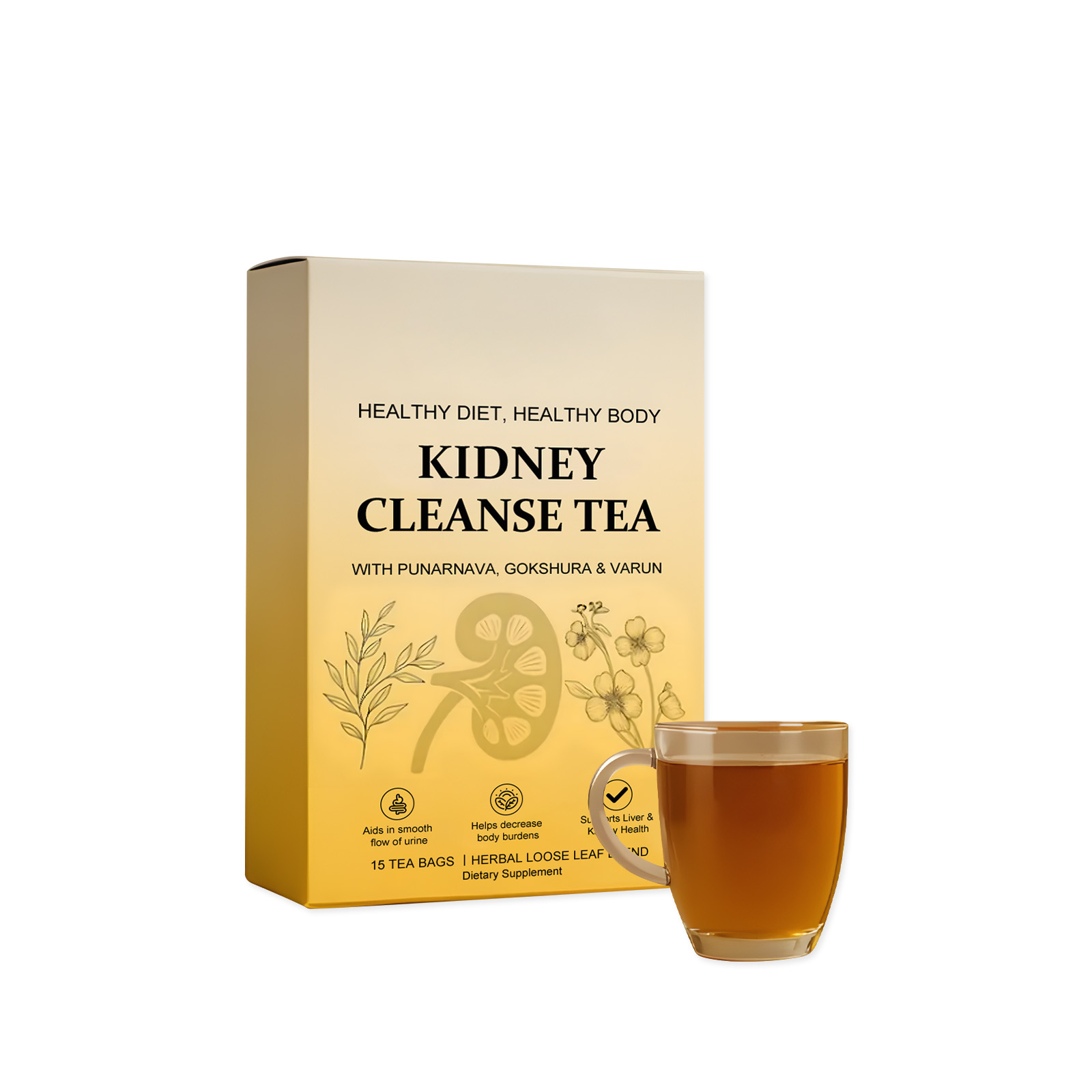 Herbal Body Care Tea Mild Natural Ingredients Nurture Body Discomfort Boost Daily Vitality