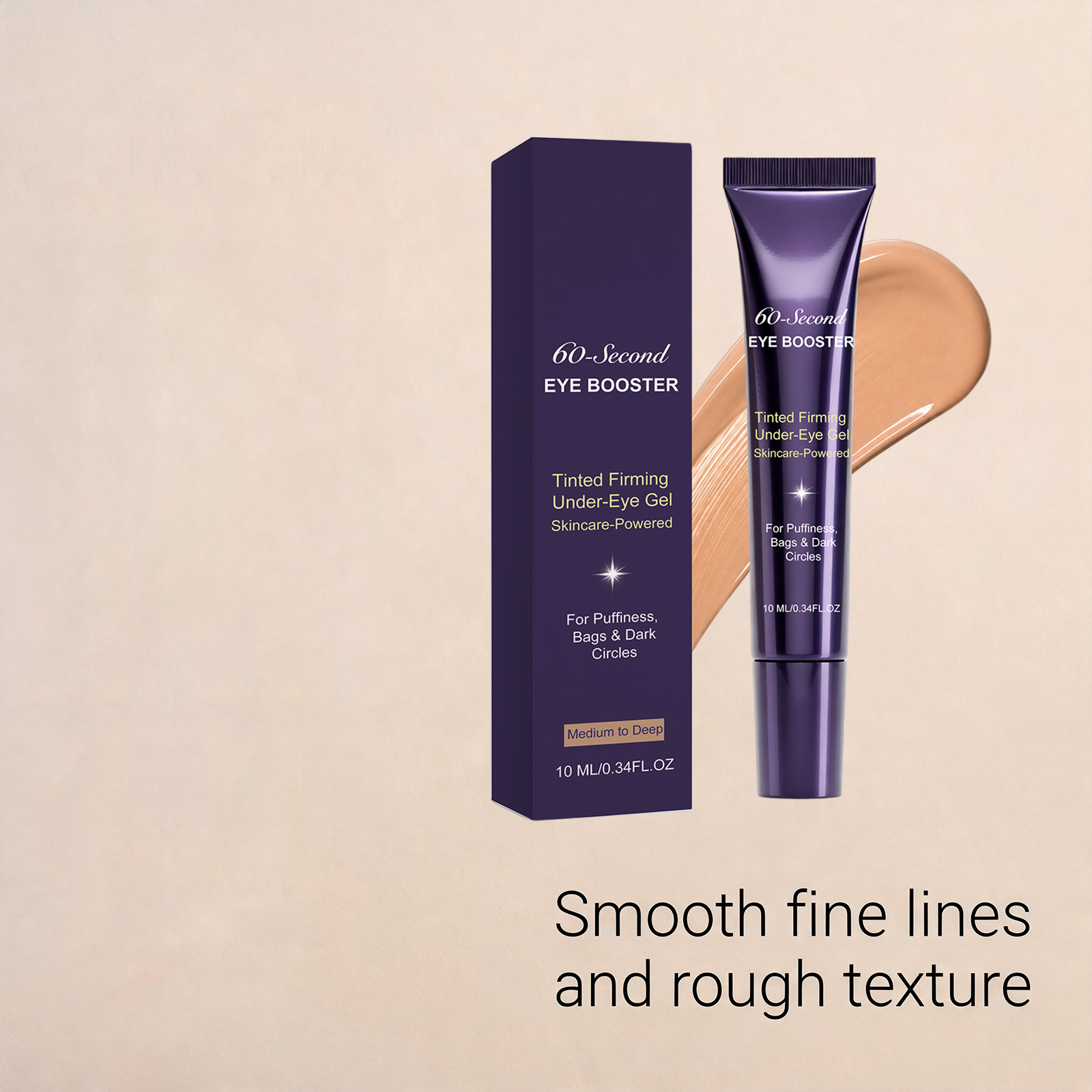 Sixty Second Eye Care Essence Deep Skin Tone Natural Delicate Daily Primer Skin Moisturizing Concealing Cream