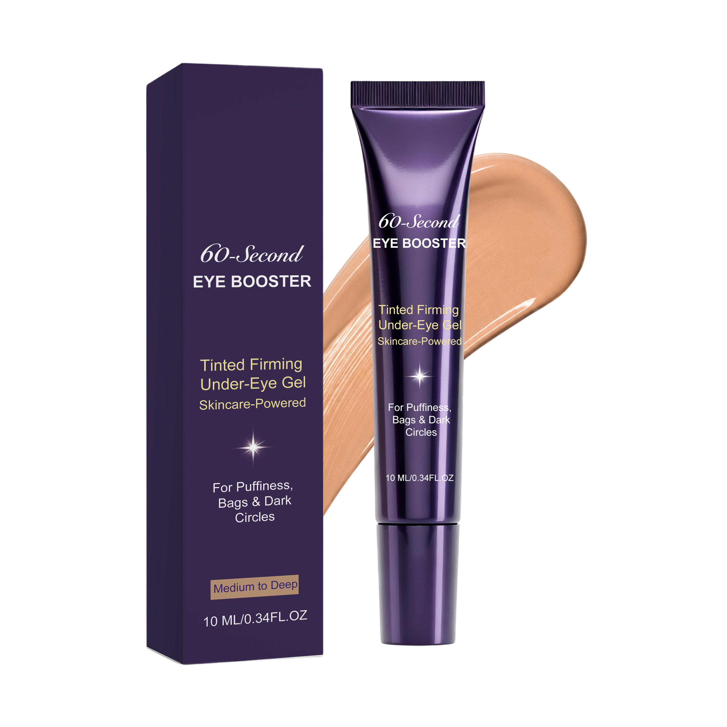 Sixty Second Eye Care Essence Deep Skin Tone Natural Delicate Daily Primer Skin Moisturizing Concealing Cream