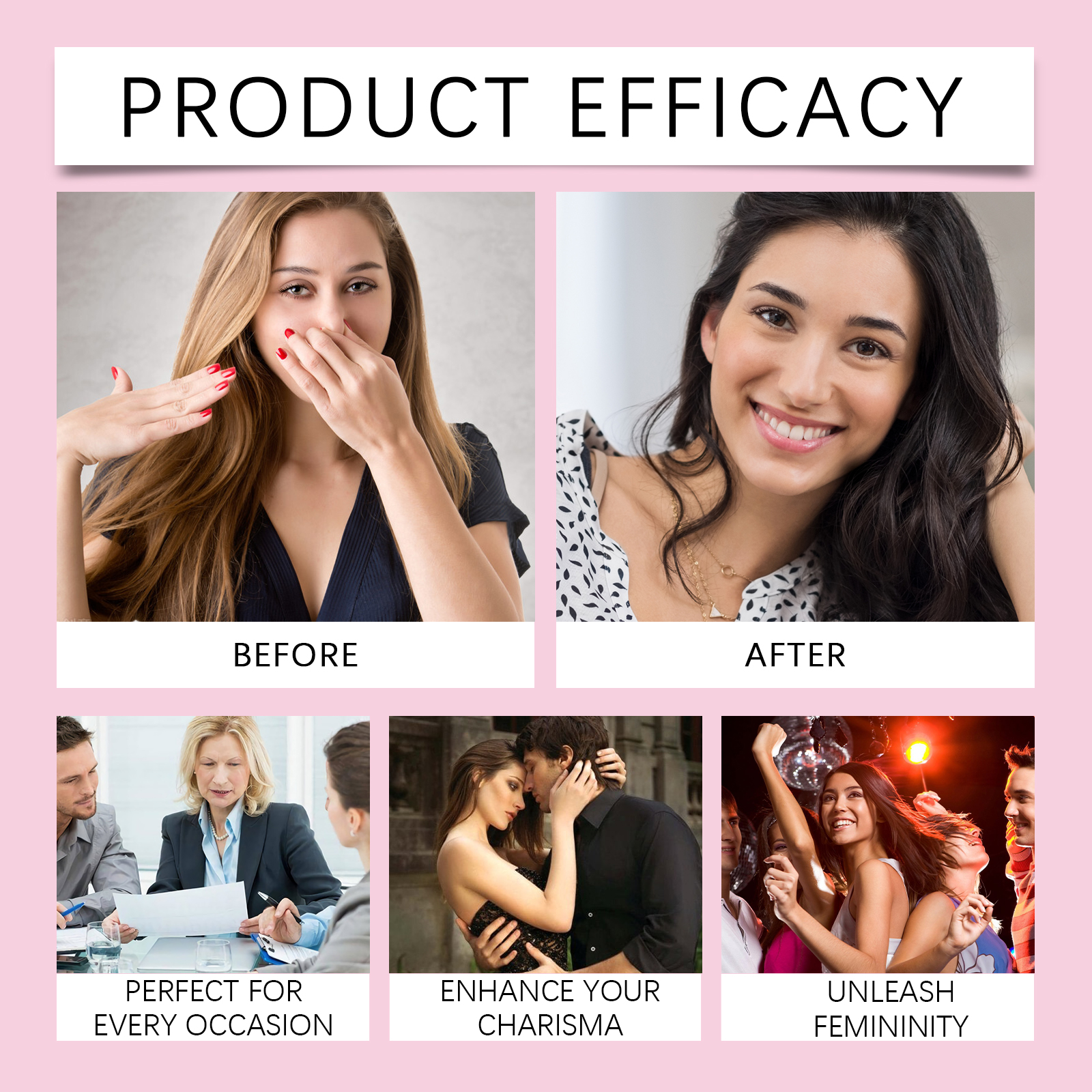 Women Roll On Perfume Fresh Elegant Charming Light Long Lasting Fragrance Romantic Sweet Daily Use Scent