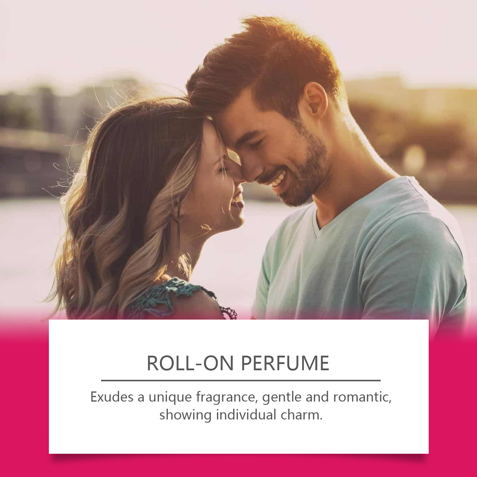 Women Roll On Perfume Fresh Elegant Charming Light Long Lasting Fragrance Romantic Sweet Daily Use Scent