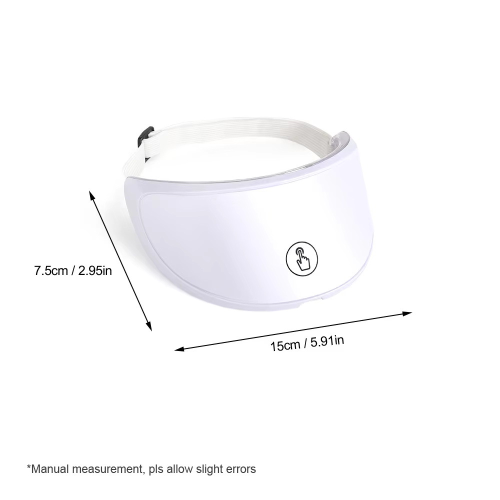 Neck LED Lift Mask 7 Color Photon Rejuvenation Beauty Neck Mask Anti-Wrinkle Skin Tightening Neck Beauty Device Skin Brighten Rejuvenation Neck Wrinkle Remover