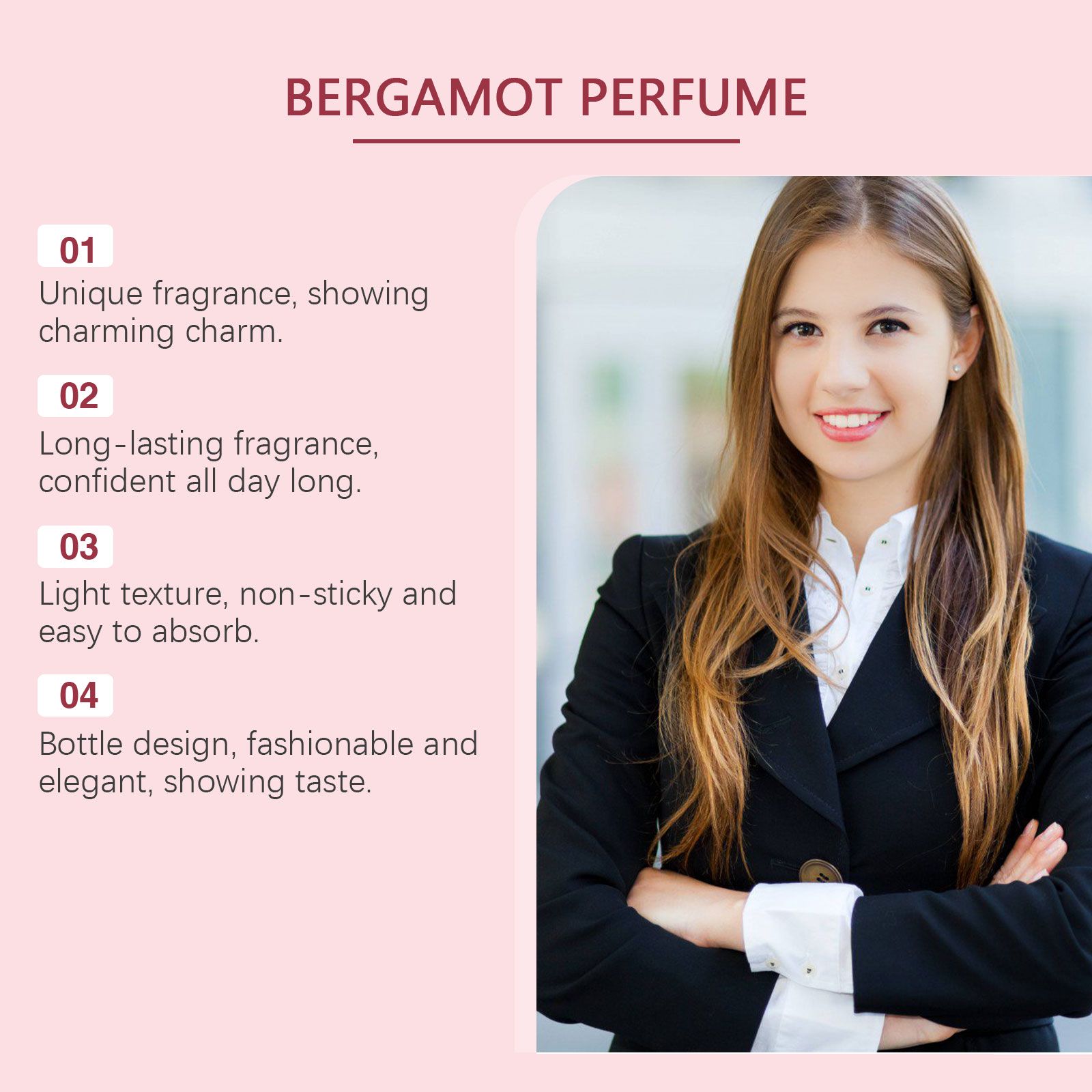 (Gardenia) Elegant Perfume Bergamot Rose Fresh Long Lasting Portable For Daily Wear And Gifting 15ml