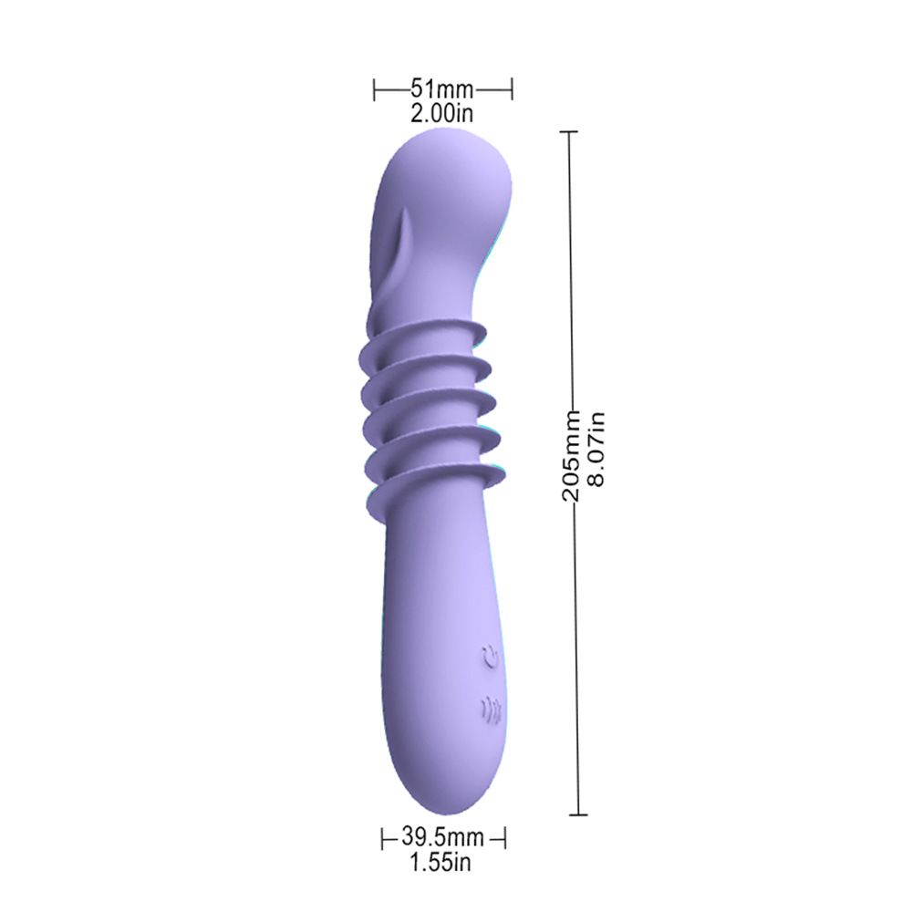 (Black) Womens Vibrator Sex Toys Silicone Adult Toys Adjustable Vibration Waterproof Rechargeable Massager Portable Adult Product for Female