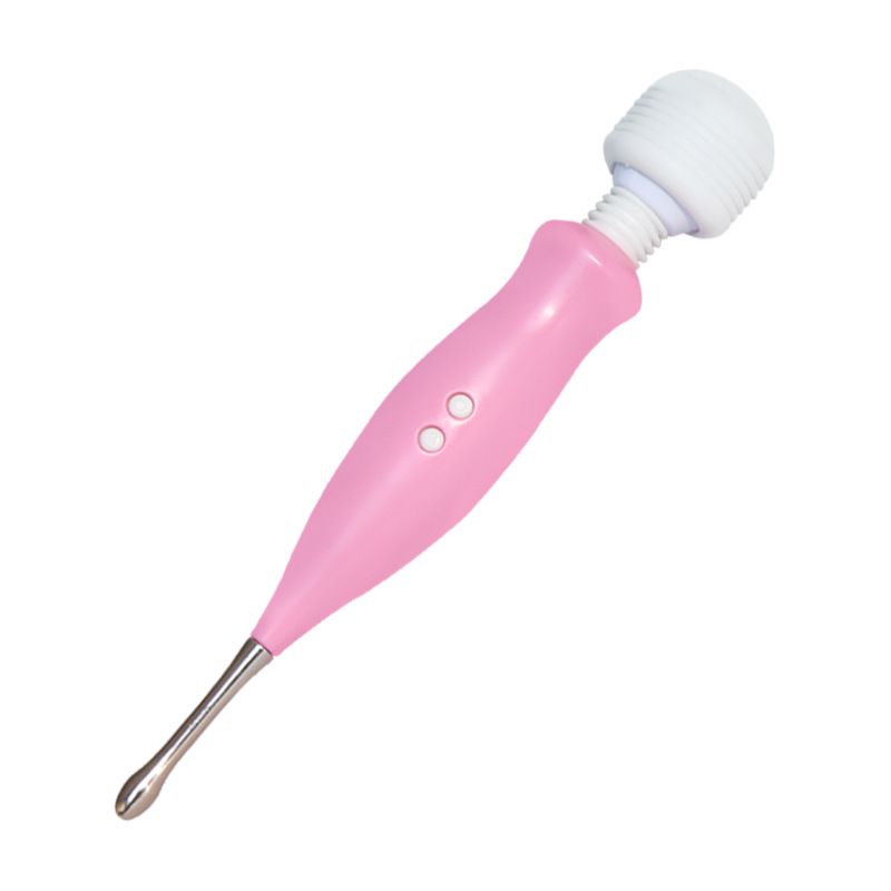 Women Sex Toy Bullet Vibrator Dual Head AV Vibrator Clitoral Teasing Masturbator Tongue Licking Vibrating Wand Adult Toys