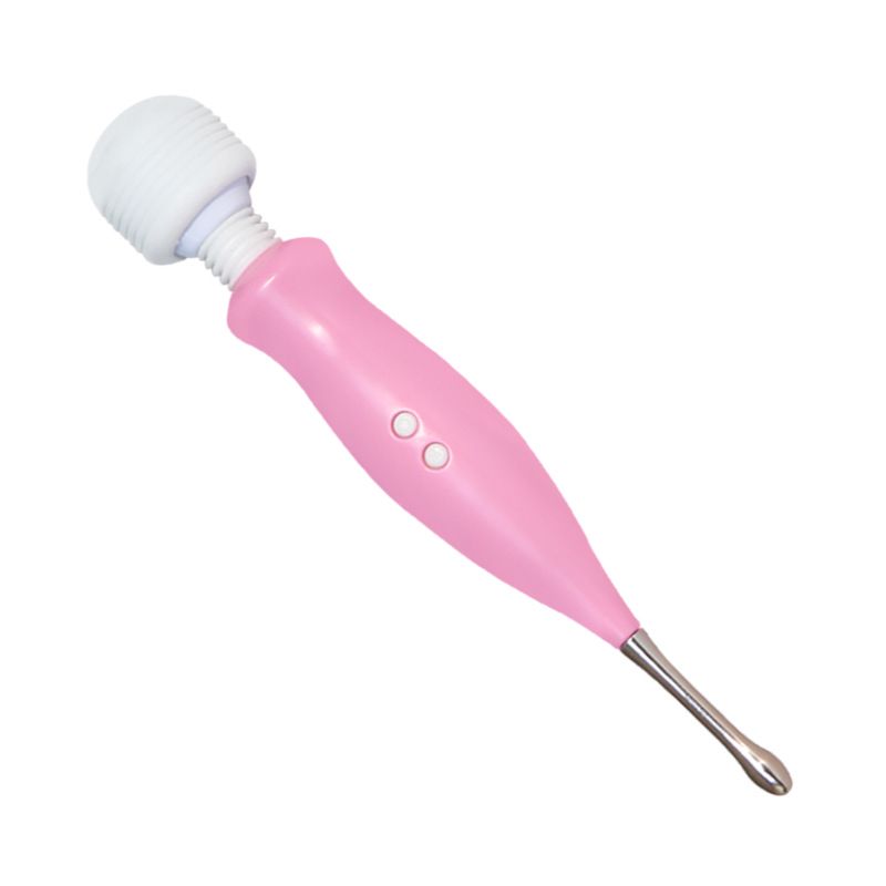 Women Sex Toy Bullet Vibrator Dual Head AV Vibrator Clitoral Teasing Masturbator Tongue Licking Vibrating Wand Adult Toys