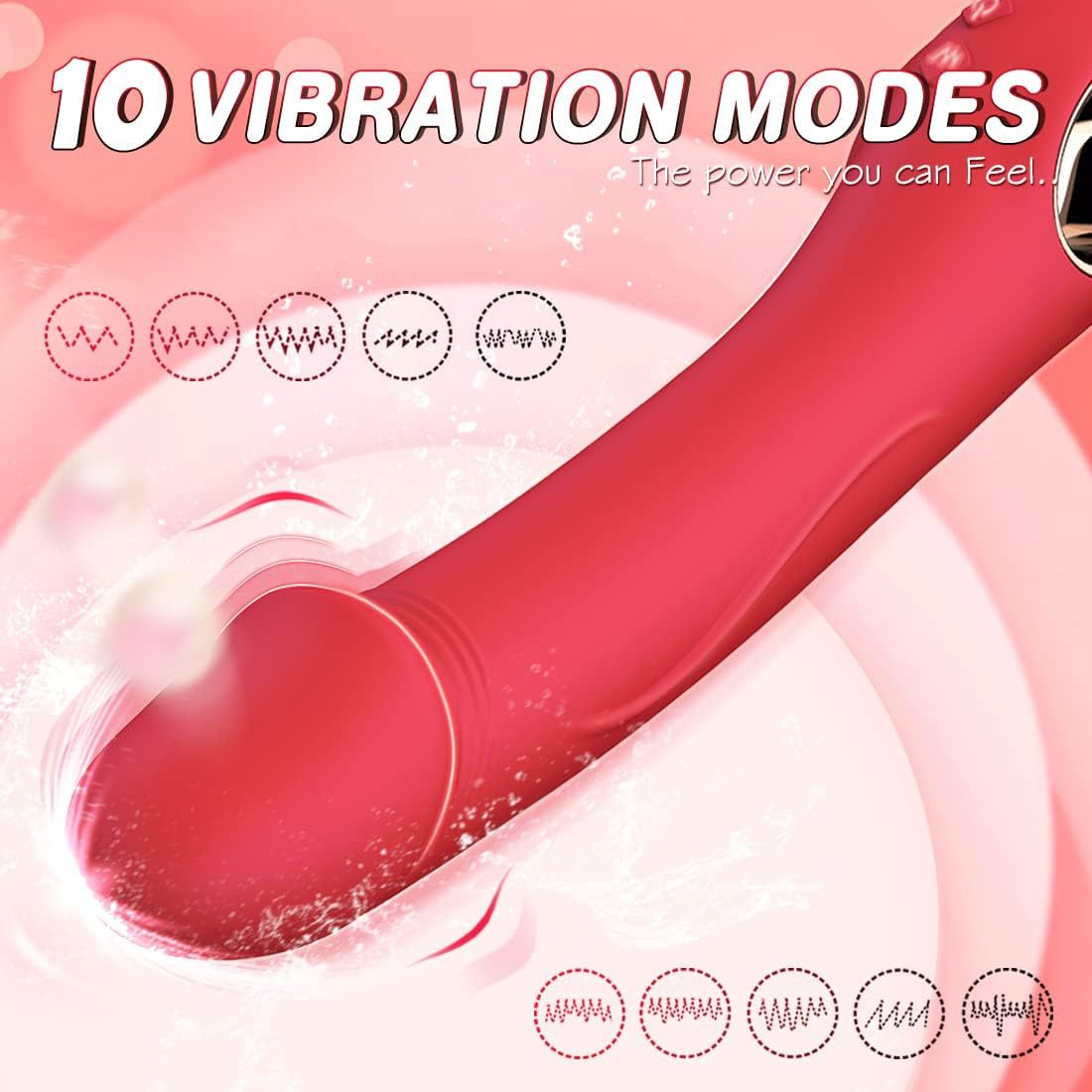 Vibrating Wand Adult Toys Sex Toy Female Masturbator Massager G-Spot Wand Women Dildo Clitoral Stimulator Adult Products