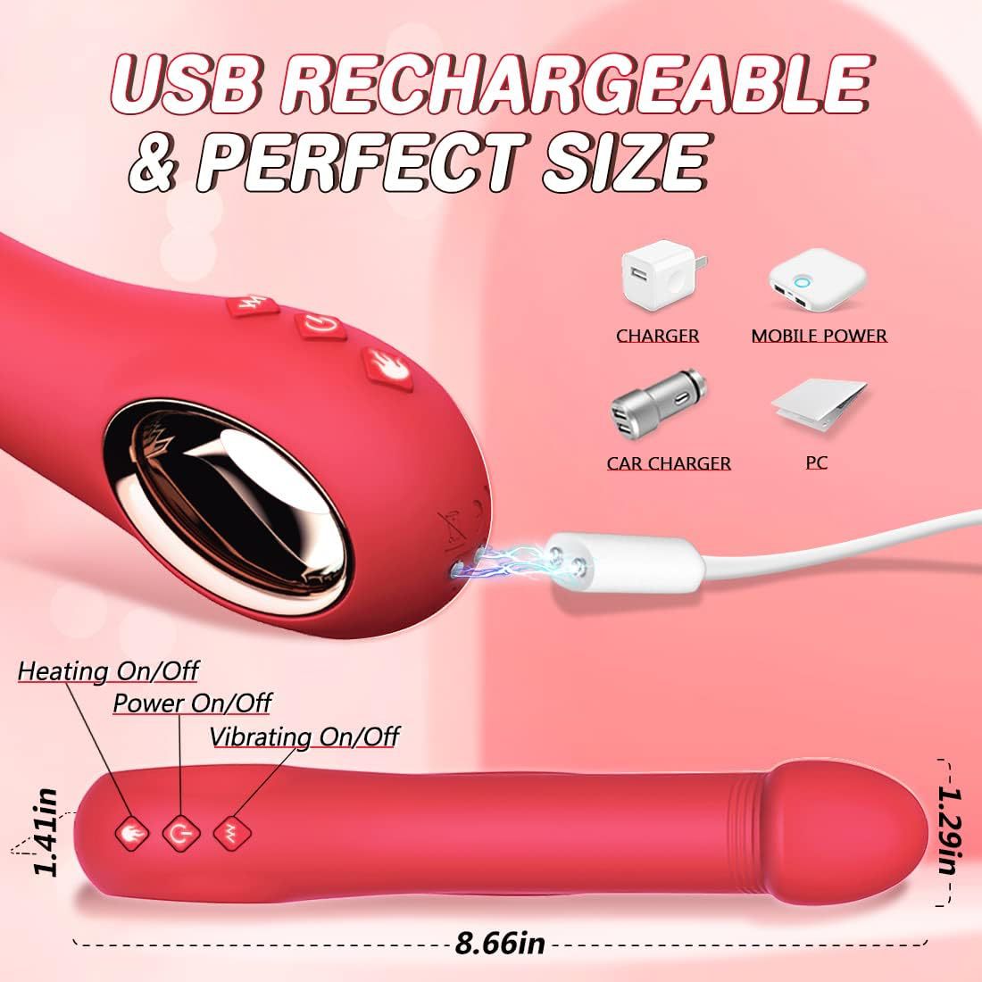 Vibrating Wand Adult Toys Sex Toy Female Masturbator Massager G-Spot Wand Women Dildo Clitoral Stimulator Adult Products