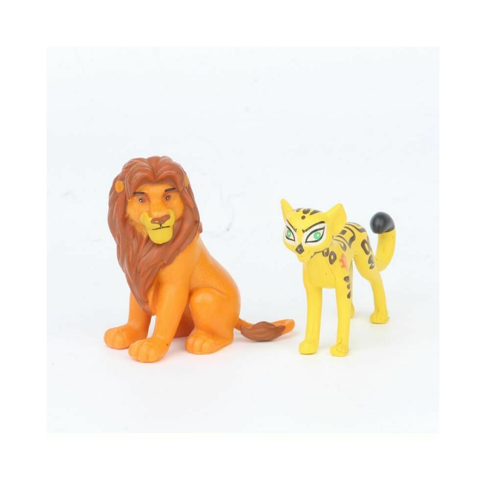 12PCS The Lion King Lion Guard Action Figure Playset Simba Kion Timon