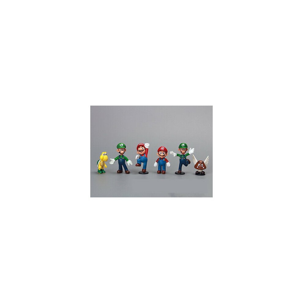 Super Mario Bros 18pcs Action Figure Doll Playset
