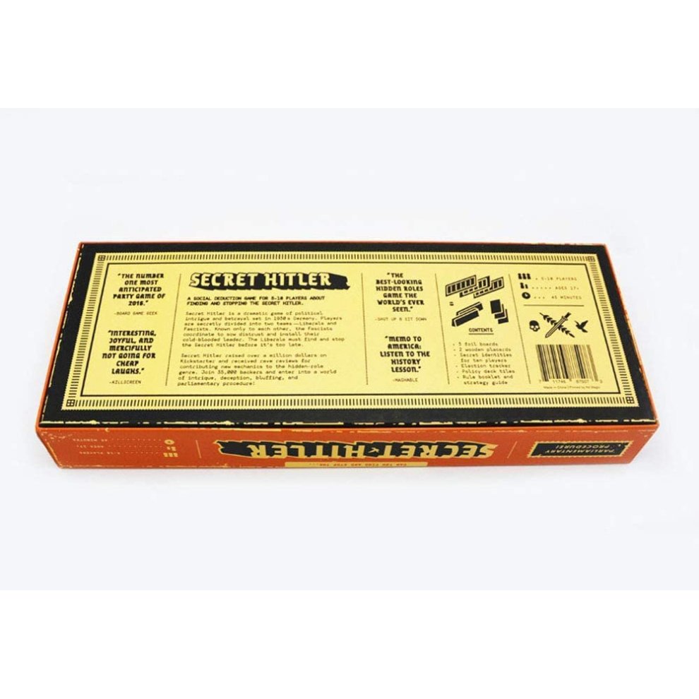 Secret Hitler Board Game