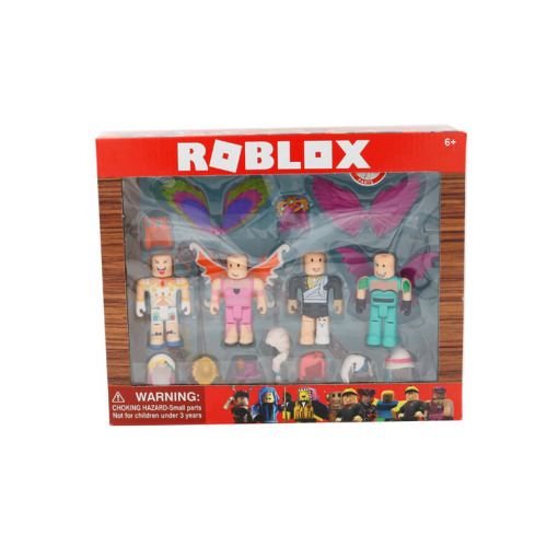 (4PCS/Box) Roblox PVC Action Figure Model Kids Toys Box XMAS