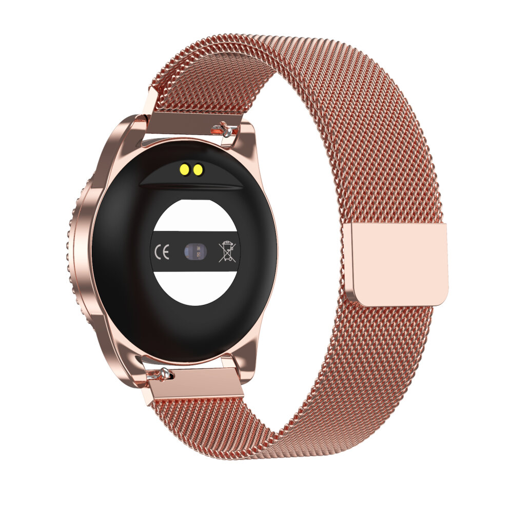 (Gold) Smart Watch Temperature Monitor Health Housekeeper