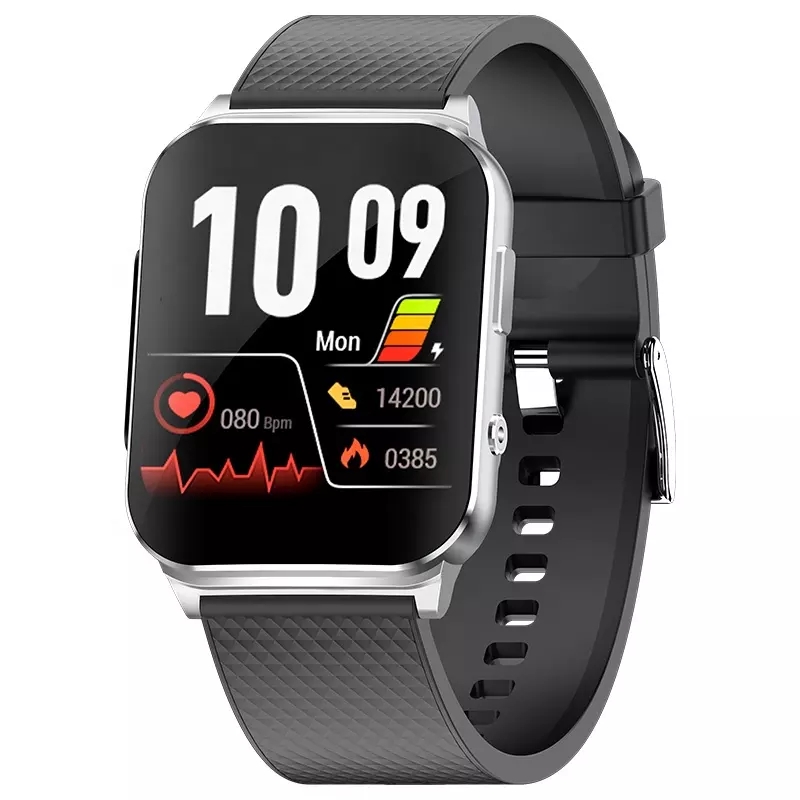 Non-invasive Blood Glucose Smartwatch 24H PTT ECG Heart Rate Blood Pressure Temperature Smart Watch