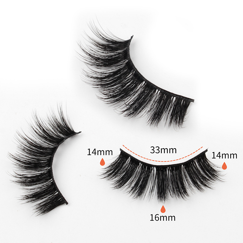 (Y600) False Eyelashes Thick Natural Fake Eye Lashes Set Cat-eyes 3D Fluffy Eyelashes Extension Dense Extensions Beauty Tools Makeup Supplies For Women 10 Pairs