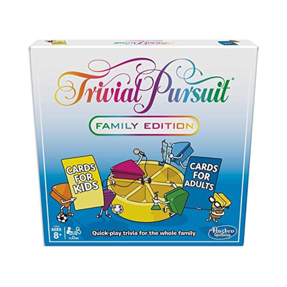 Parlour Game Trivial Pursuit Family Edition Board Game