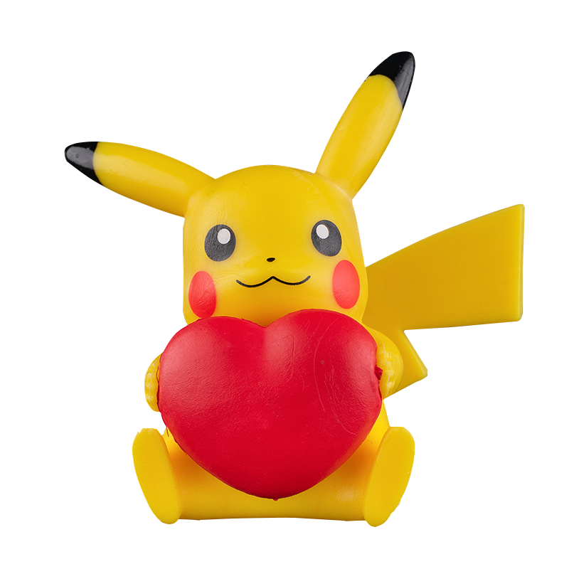 Pokemon Figure Toy Anime Figure Model Toy Cute Pikachu PVC Cake Decoration Ornaments Cartoon Doll Children Toys Gift Set of 6