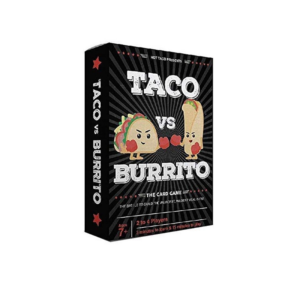 Taco vs Burrito Strategy Card Game Party Game