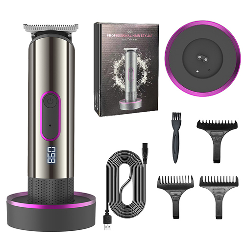 Electric Hair Clipper for Men and Women Electric Clipper Hair Clipper Salon Clipper Barber Cordless Hair Trimmer Push Shear Kit Household Rechargeable